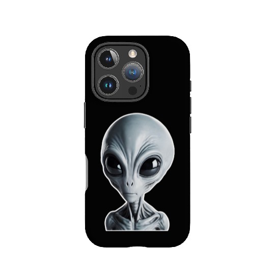 Grey Alien IPhone Cases