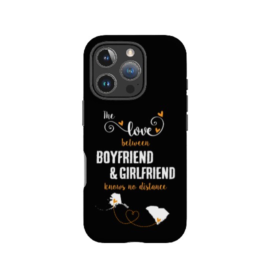 Love Between BF And GF Alaska To South Carolina IPhone Cases