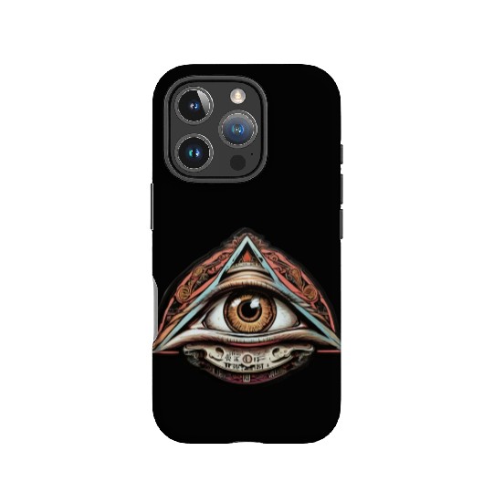 Illuminati world society symbol IPhone Cases