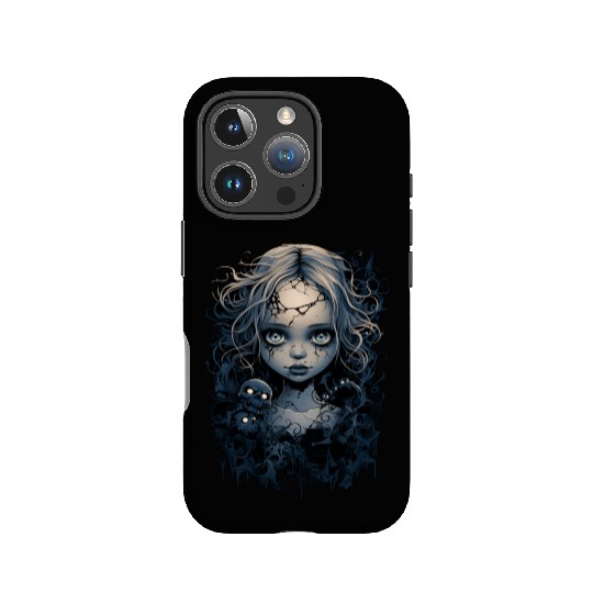 Gothic Girl Halloween Fantasy Dark IPhone Cases