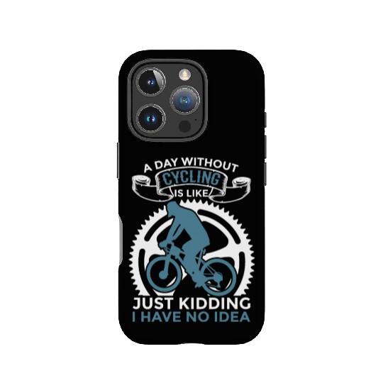 Motivational Cycling Quote IPhone Cases