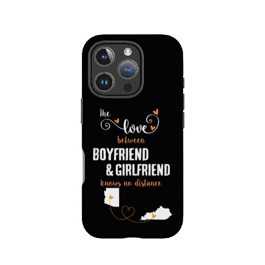 Love Between BF And GF Arizonna To Kentucky Gift IPhone Cases