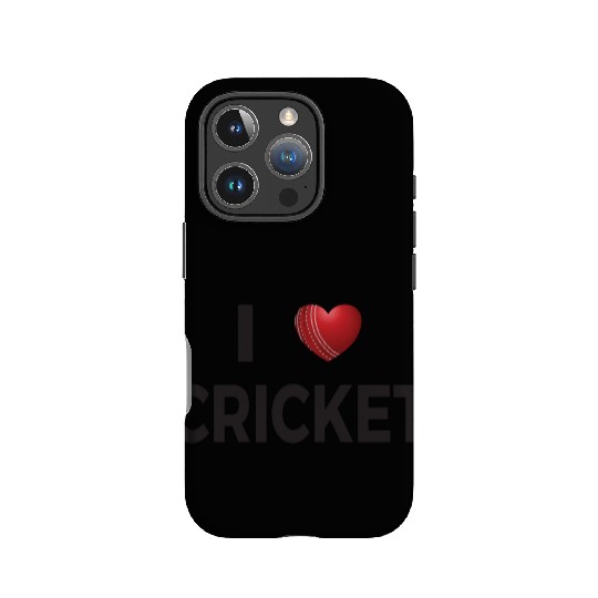 I Love Cricket IPhone Cases