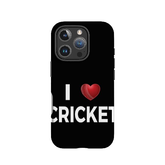 I Love Cricket IPhone Cases