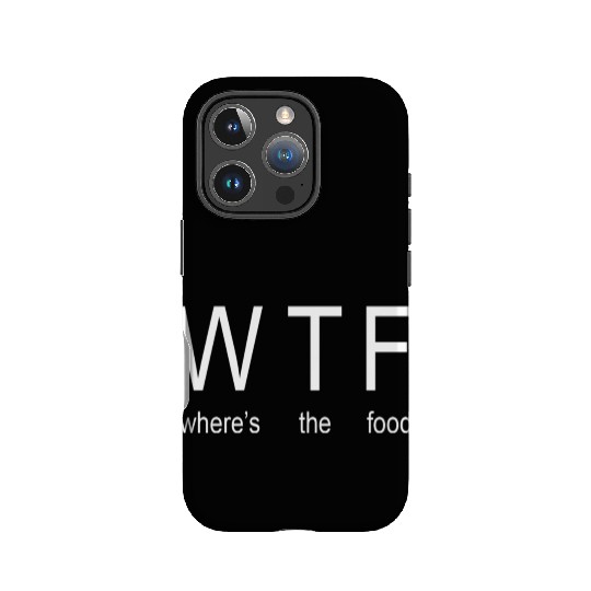 wtf IPhone Cases