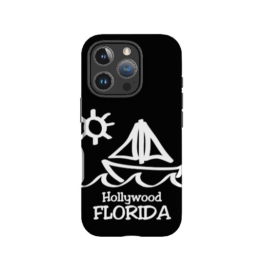 Hollywood Florida Sailboat Souvenirs Gifts IPhone Cases