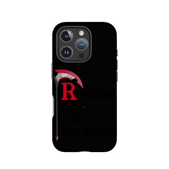 random axe of kindness IPhone Cases