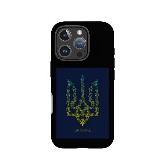 UKRAINE, National emblem IPhone Cases