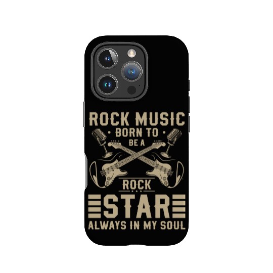 Rock Hard Rock Guitar Rockabilly IPhone Cases