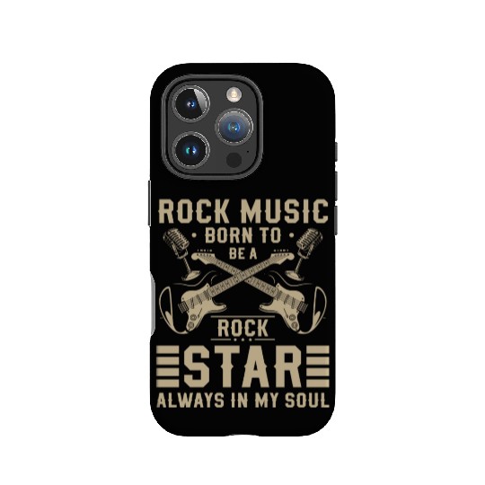 Rock Hard Rock Guitar Rockabilly IPhone Cases