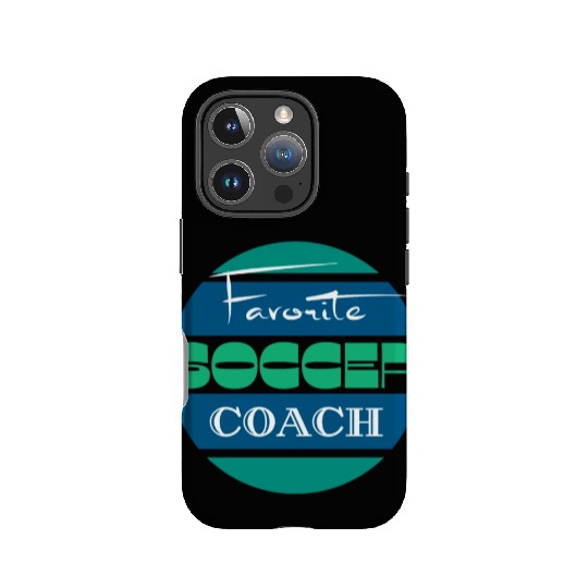 Favorite soccer coach IPhone Cases