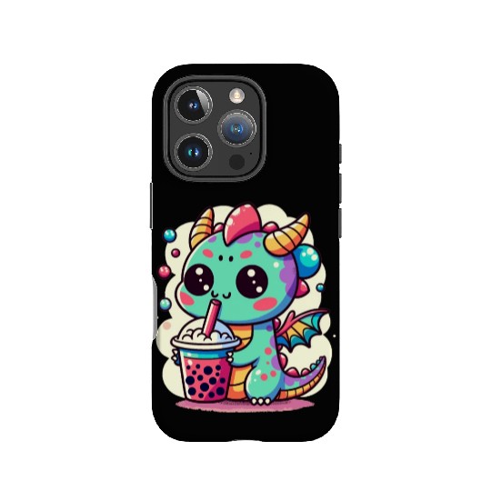 Boba Tea Dragon Kawaii IPhone Cases