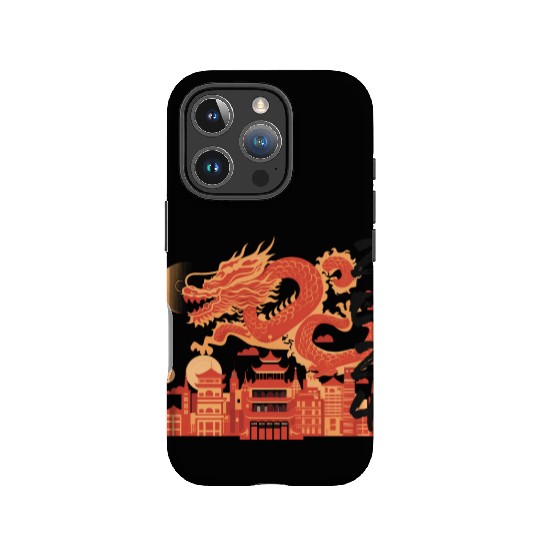 Year Of The Dragon IPhone Cases | chinese lanterns