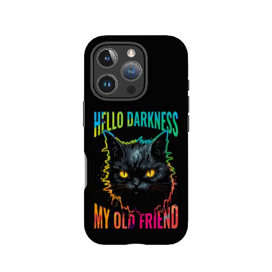 Hello Darkness My Old Friend IPhone Cases