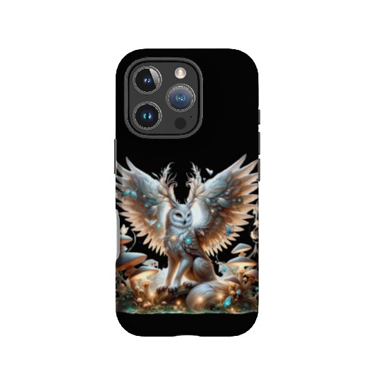 Mystic Owl of the Enchanted Forest IPhone Cases