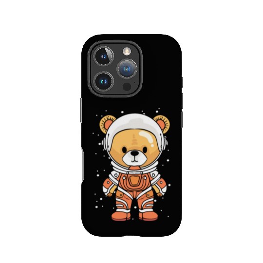Teddy Bear Astronaut Childish or Child Like Gift IPhone Cases