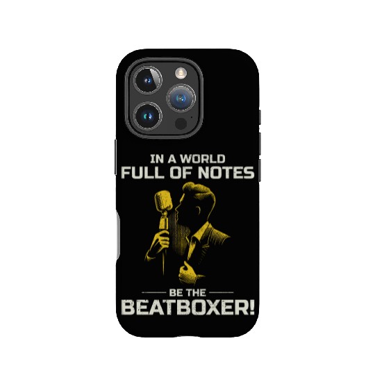 Beatboxing Humorous Music Art Culture Musical IPhone Cases