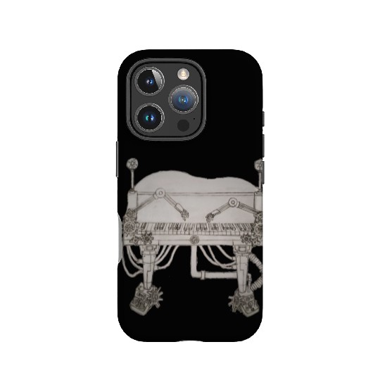 Clockwork Piano Steampunk Machine Entertainer IPhone Cases
