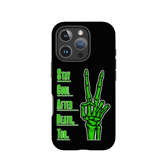 Cool Hand Skeleton Art. IPhone Cases