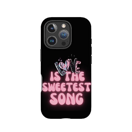Love is the Sweetest Song by Ziva for Valentine IPhone Cases