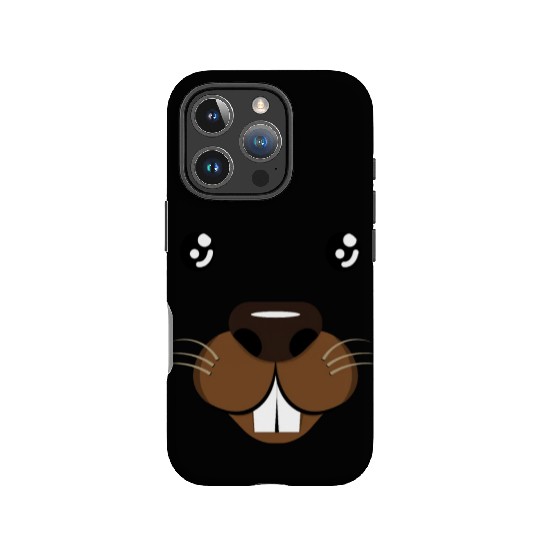 Groundhog Face Rodent Groundhog Day IPhone Cases