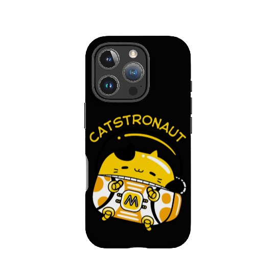 Cat Astronaut Meow Cute Fruit Yellow Butter Kitty IPhone Cases