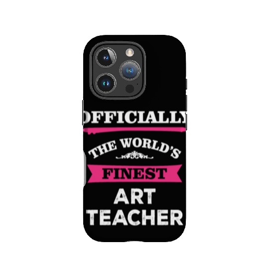 The World's Finest Art Teacher IPhone Cases