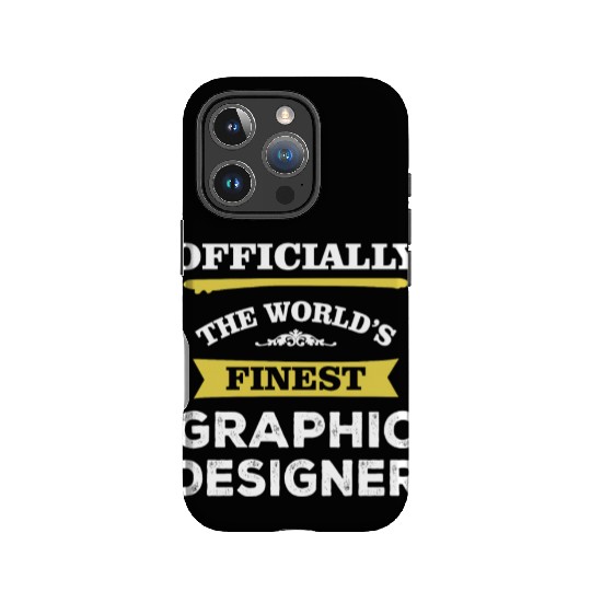 The World's Finest Graphic Designer IPhone Cases