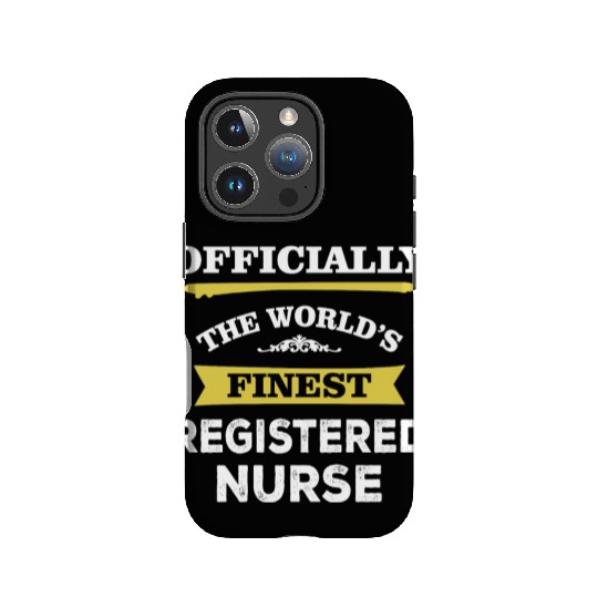 The World's Finest Registered Nurse IPhone Cases