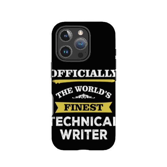 The World's Finest Technical Writer IPhone Cases