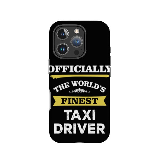 The World's Finest Taxi Driver IPhone Cases
