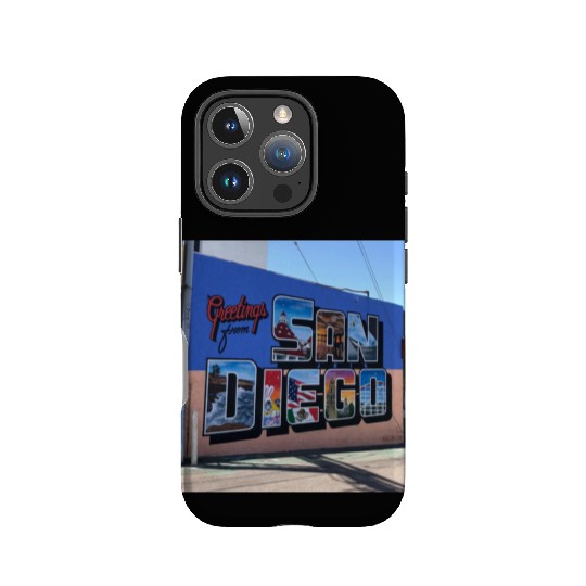 Greetings From San Diego Street Art IPhone Cases