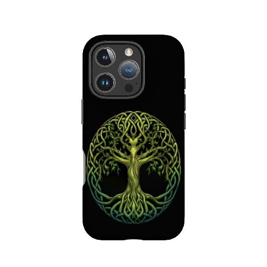 St Patricks Day Celtic Knot Tree Irish Gaelic IPhone Cases