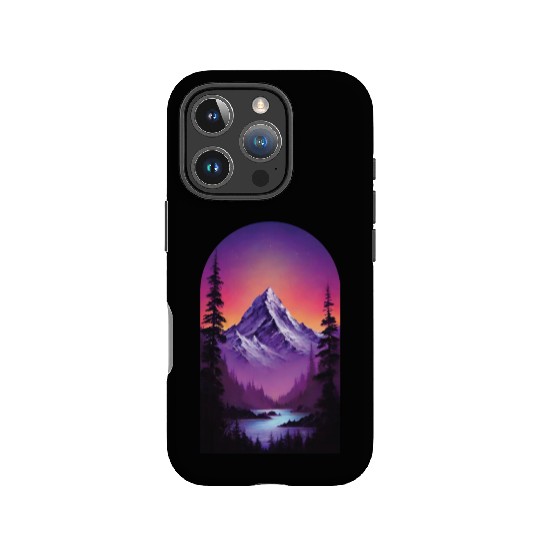 Violet Dawn The Mountains Majesty IPhone Cases