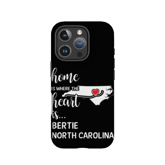 Bertie County North Carolina Is Where My Heart Is IPhone Cases