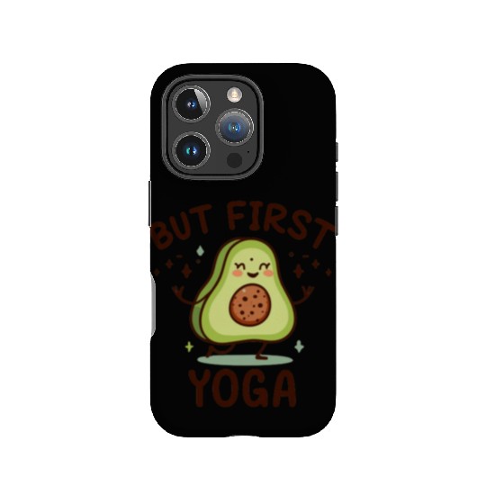Copy of BUT FIRST YOGA IPhone Cases