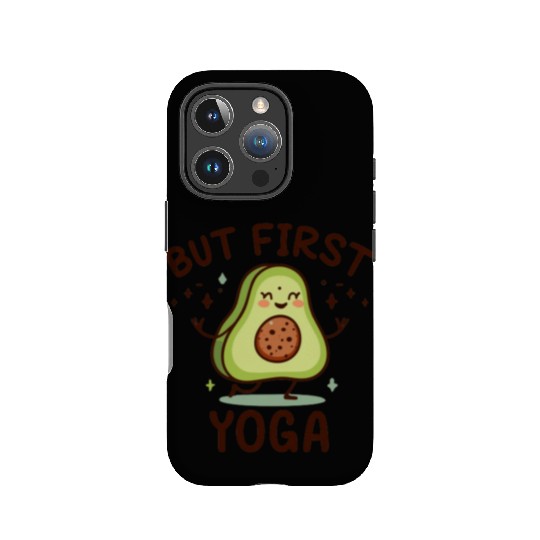 Copy of BUT FIRST YOGA IPhone Cases
