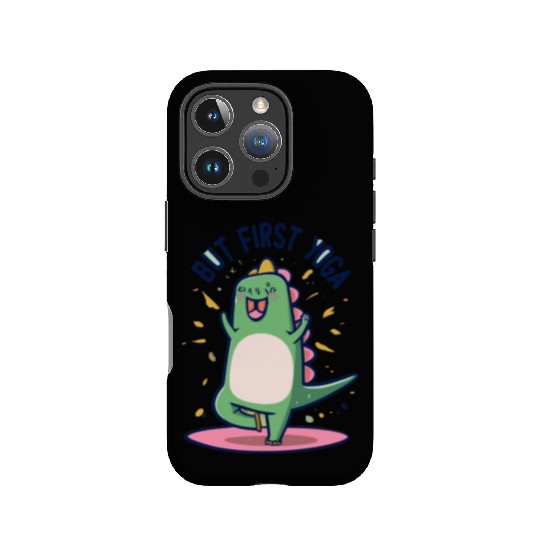 BUT FIRST YOGA IPhone Cases