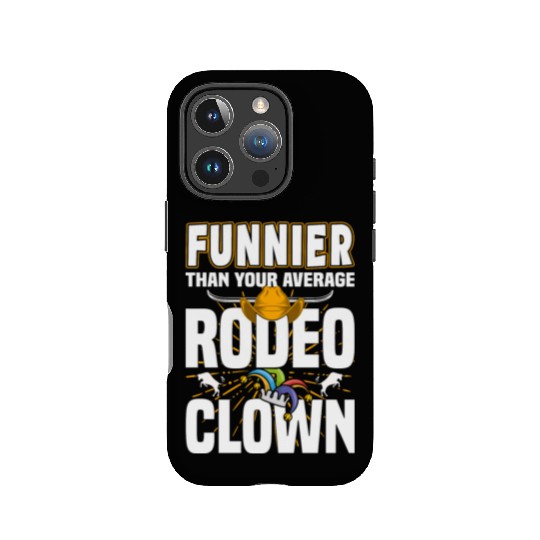 Rodeo Clown | Rodeo Cowboy Western Profession IPhone Cases