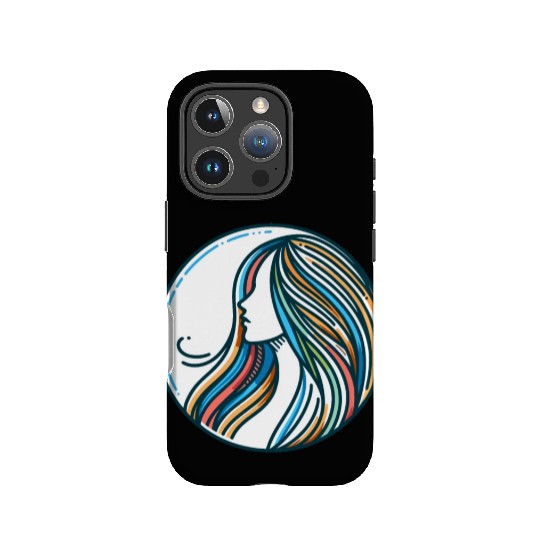 Woman, Spectrum of Serenity IPhone Cases