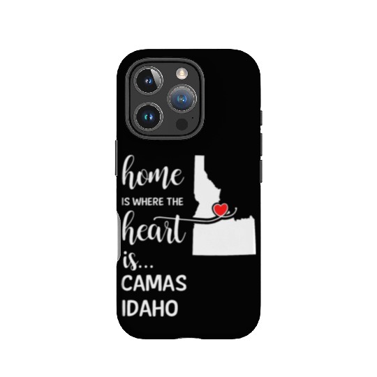 Camas County Idaho Is Where My Heart Is Cool Gift IPhone Cases