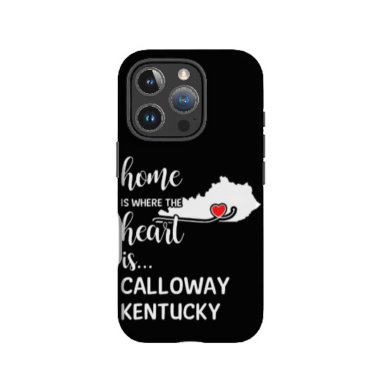 Calloway County Kentucky Is Where My Heart Is Gift IPhone Cases