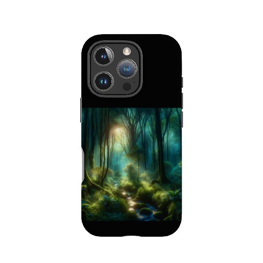 Twilight Enchantment A Mystical Forest Scene IPhone Cases