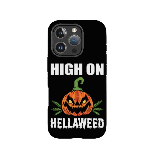 High On Hellaweed Gangster Gift IPhone Cases