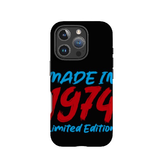 1970s Retro Color Block IPhone Cases Design 1974
