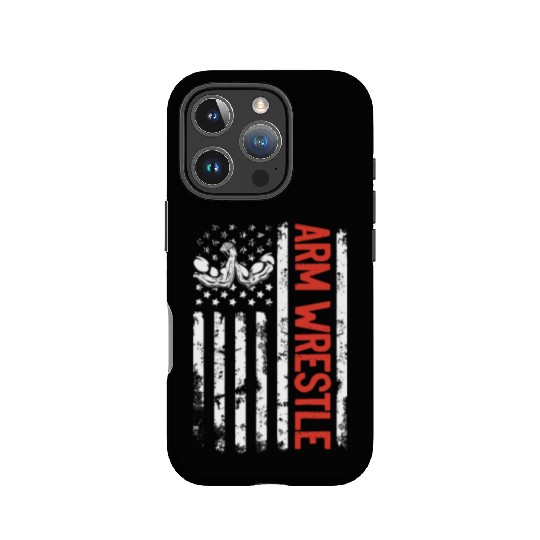 Armwrestling US Flag Arm Wrestle Arm Wrestling IPhone Cases