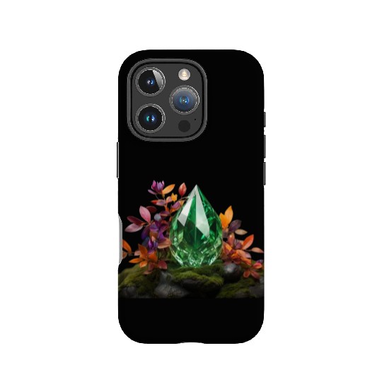 green crystal IPhone Cases
