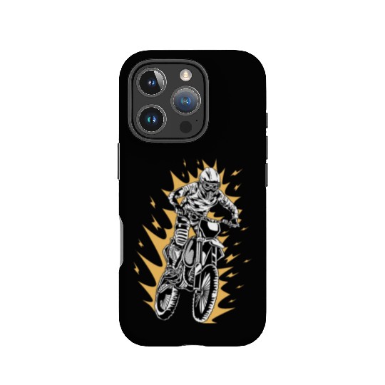 Scary Rider BMX Rider Gift IPhone Cases