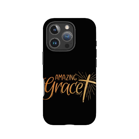 Amazing Grace Lettering IPhone Cases