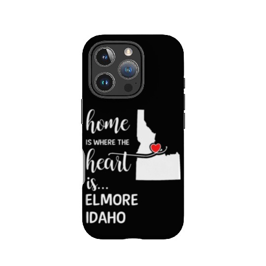 Elmore County Idaho Is Where My Heart Is Cool Gift IPhone Cases
